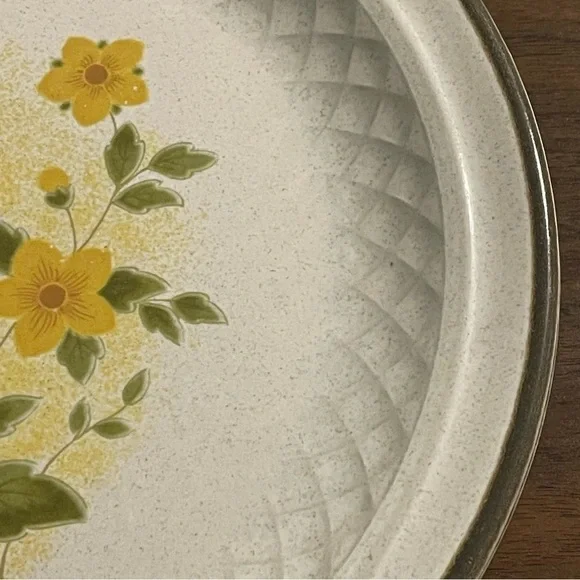 Nikko China Color Stone Sunmist Dinner Plates- Set of 3 - Picture 3 of 7